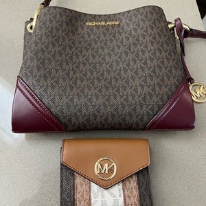 Michael Kors Crossbody and Wallet